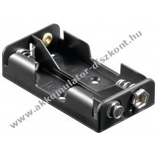 Goobay 2db ceruza AA (Mignon) elem tart� nyom�gombos csatlakoz�val