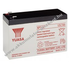 Yuasa NP7-12 12V 7,0Ah Faston 4,8mm VdS AGM �lom Akkumul�tor