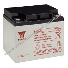 Yuasa NP38-12I 12V 38Ah M5 menetes VdS AGM �lom Akkumul�tor