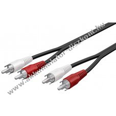 Goobay sztere� RCA (cinch)k�bel 2x RCA (cinch) csatlakoz� 10m