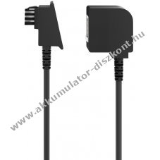 Goobay TAE-F 4 p�lus� telefonk�bel 10m kupferkaschierter Aluminiumleiter