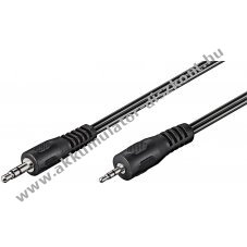 Goobay audiok�bel 3,5mm jack 2,5mm jack sztere� 2m
