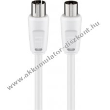 Goobay antennak�bel 2,5m dupla �rny�kol�s koaxi�lis csatlakoz�