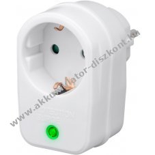 Goobay fali aljzat adapter t�lfesz�lts�g v�delemmel 1-es feh�r