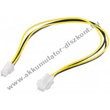 Goobay PC t�pk�bel hosszabb�t� ATX12 P4 4 t�s csatlakoz�