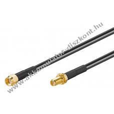 Goobay antennahosszabb�t� k�bel RP-SMA csatlakoz� 1m