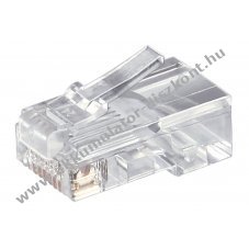 Goobay RJ45 csatlakoz� 8 p�lus� telefonk�bellel szerelhet�