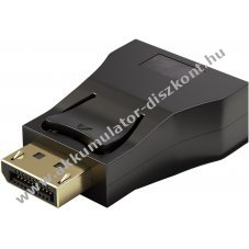 Goobay DisplayPort-VGA adapter DisplayPort csatlakoz� VGA aljzat 15 p�lus