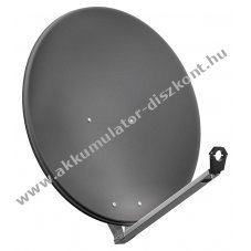 Goobay 80cm alum�nium m�holdvev� parabolaantenna stabil t�maszt�kar