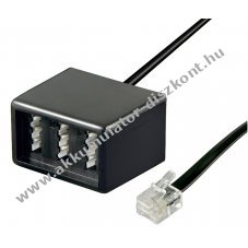 Goobay TAE telefonadapter 3x TAE N/F/N aljzat RJ11/RJ14 csatlakoz�val