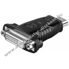 Goobay HDMI DVI-D �talak�t� Dual-Link 24+1 t� HDMI A csatlakoz�