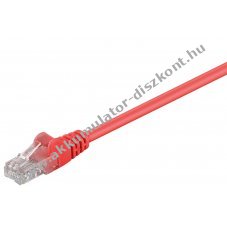 Goobay CAT 5e patchk�bel U/UTP piros 2xRJ45 CCA