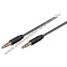 Goobay 3m AUX audio k�bel 3,5mm sztere� csatlakoz�val