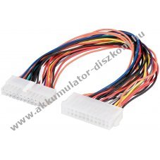 Goobay PC alaplap ATX EATX t�pk�bel hosszabb�t� 24 t�s ATX 2.2 csatlakoz�