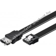 Goobay eSATA k�bel 0,5m SATA L-t�pus eSATA I-t�pus 6 GBit/s