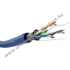 Goobay CAT 5e h�l�zati k�bel F/UTP 100m k�k CCA AWG 26/7 PVC