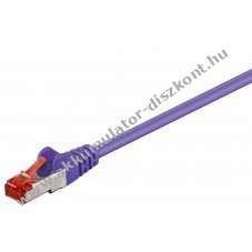 Goobay CAT 6 patchk�bel S/FTP lila 50m LSZH