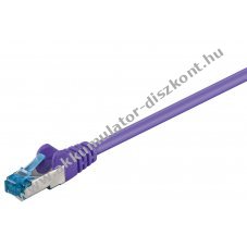 Goobay CAT 6A patchk�bel S/FTP 7,5m lila