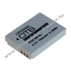 Helyettes�t� Akkumul�tor OTB Canon NB-5L 3,7V 750mAh Li-Ion