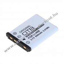 Helyettes�t� Akkumul�tor OTB Olympus LI-40B Nikon EN-EL10 Fuji NP-45 3,7V 650mAh Li-Ion