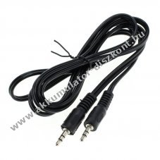 Audio-video k�bel 3,5mm sztere� csatlakoz� - 3,5mm sztere� csatlakoz� 1,5m