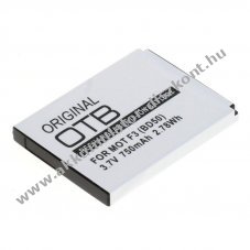 Helyettes�t� Akkumul�tor OTB Motorola BD50 3,7V 750mAh Li-Ion