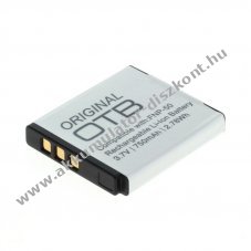 Helyettes�t� Akkumul�tor OTB Fuji NP-50 Pentax D-LI68 Kodak Klic-7004 3,7V 750mAh Li-Ion