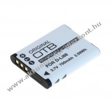 Helyettes�t� Akkumul�tor OTB Pentax D-Li88 Sanyo DB-L80 3,7V 700mAh Li-Ion