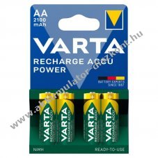Varta Ready To Use AA Mignon ceruza Akkumul�tor 1,2V 2100mAh 4db/csomag 56706 NiMH