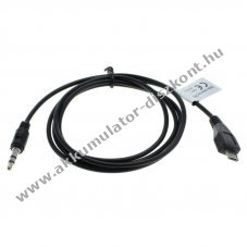 OTB audio adapter Micro-USB csatlakoz� 3,5mm sztere� 1,0m k�bel