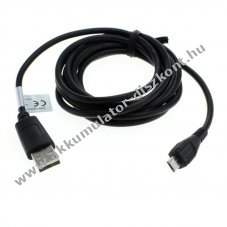OTB adatk�bel Micro-USB USB A 2.0 1,8m fekete