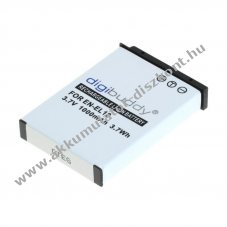 Helyettes�t� Akkumul�tor digibuddy Nikon EN-EL12 3,7V 1000mAh Li-Ion