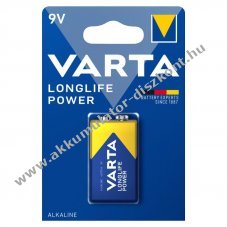 Varta LONGLIFE Power 9V E-Block 4922 elem alk�li-mang�n