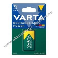 Varta 9V E-Block 56722 Akkumul�tor 8,4V 200mAh el�ret�lt�tt NiMH