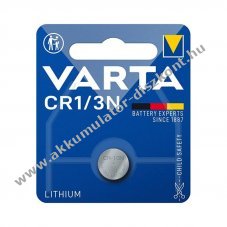 Varta Electronics CR1/3N 6131 3V 170mAh gombelem Li/MnO2