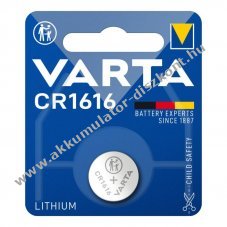 Varta CR1616 6616 3V 55mAh gombelem Li/MnO2