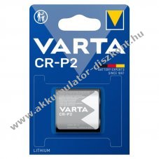 Varta Professional Photo CR-P2 6204 6V 1600mAh elem Lithium