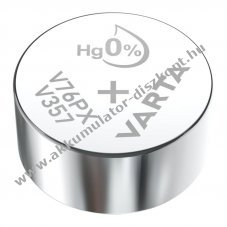 Varta V357 �raelem 1,55V 145mAh SR44SW V13GS ez�st-oxid