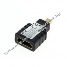 OTB High Speed HDMI adapter HDMI aljzat t�pus A micro-HDMI csatlakoz� t�pus D