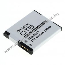 Helyettes�t� Akkumul�tor OTB Panasonic DMW-BCL7 3,7V 600mAh Li-Ion
