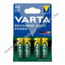 Varta Ready 2 Use AA Mignon ceruza Akkumul�tor 1,2V 2600mAh 4db/csomag 5716 NiMH