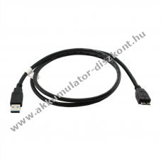 OTB adatk�bel USB A csatlakoz� - Micro-USB B csatlakoz� kompatibilis USB 3.0 1,0m fekete