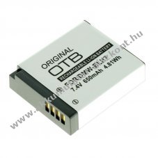 Helyettes�t� Akkumul�tor OTB Panasonic DMW-BLH7 7,4V 650mAh Li-Ion