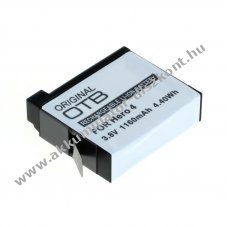 Helyettes�t� Akkumul�tor OTB GoPro Hero4 3,8V 1160mAh AHDBT-401 Li-Ion