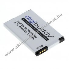 Helyettes�t� Akkumul�tor digibuddy Siemens Gigaset SL78H SL780 SL785 SL788 3,7V 850mAh Li-Ion