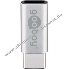 Goobay USB-Adapter Micro-USB USB-C 10W 2A 480Mbit USB 2.0 ez�st