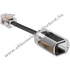 Goobay telefonkagyl� k�bel csavarod�sg�tl� adapter