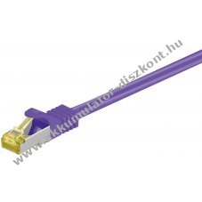 Goobay RJ45 patchk�bel CAT 6A S/FTP 1m lila LSZH
