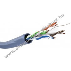 Goobay CAT 6A h�l�zati k�bel U/UTP k�k 305m LSZH