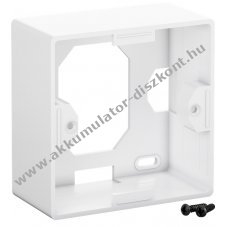 Goobay Aufputzgeh�use 80 x 80mm Keystone kompatibilis